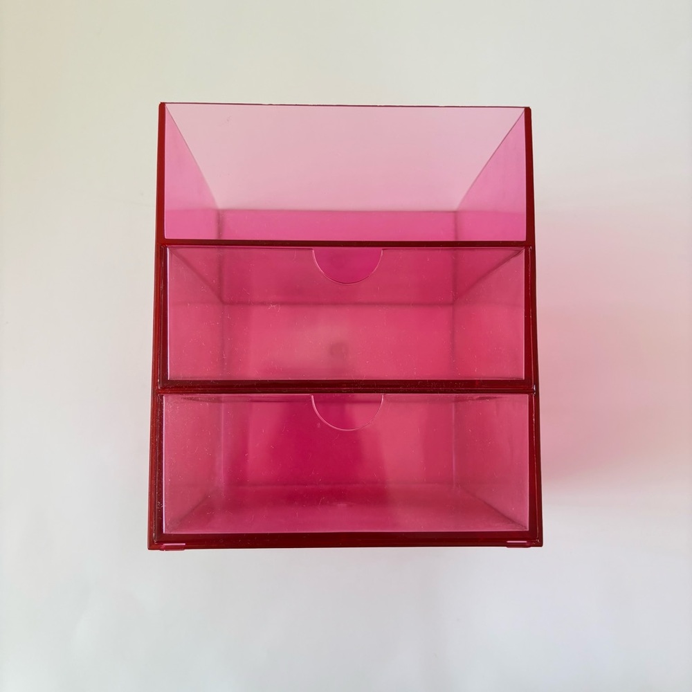 Pink Makeup Organizer/Drawers